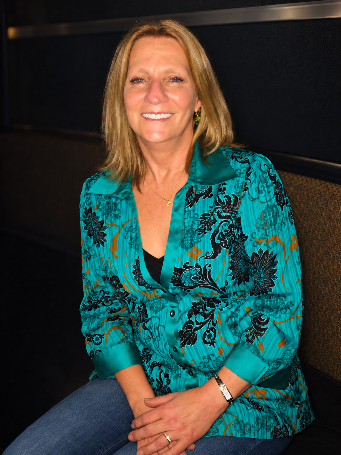 Cheryl, artist and founder of Art In Motion by Cheryl
